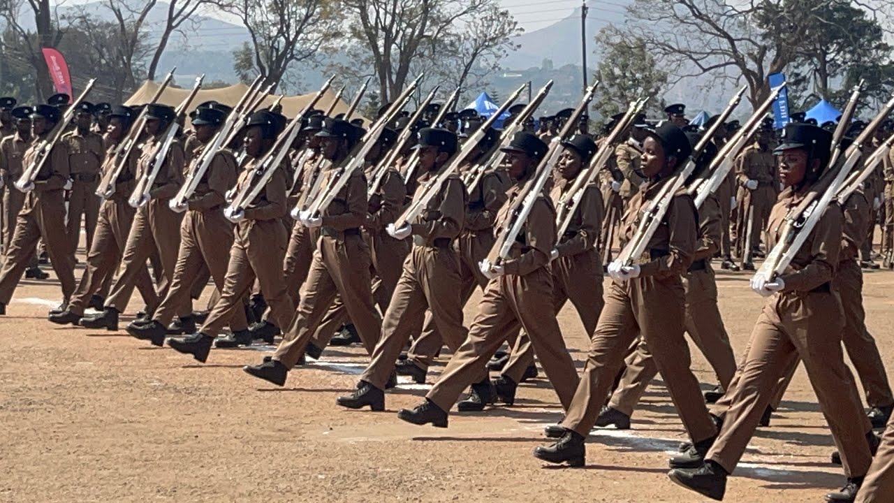 Malawi Police Service Passout at PTS Kanjedza: Silent Drill Highlights Ceremony, 26 July 2024