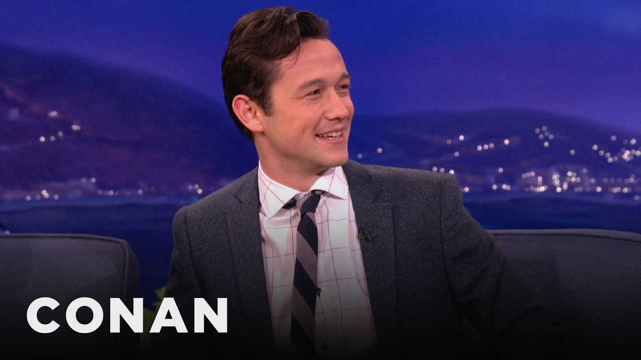 Joseph Gordon-Levitt Tries To Destroy Conan's Coffee Table... Again | CONAN on TBS