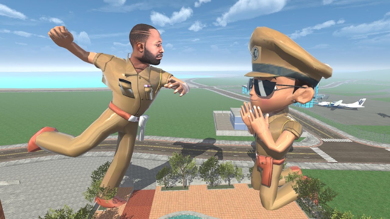 Franklin Transforms Into Singham to Defeat Singham – INDIAN BIKES DRIVING 3D