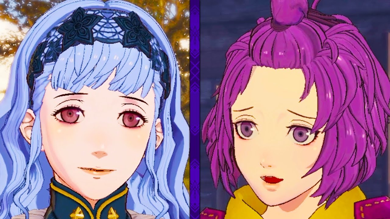 Marianne makes a relatable new friend! - Bernadetta & Marianne Support - Fire Emblem Three Hopes
