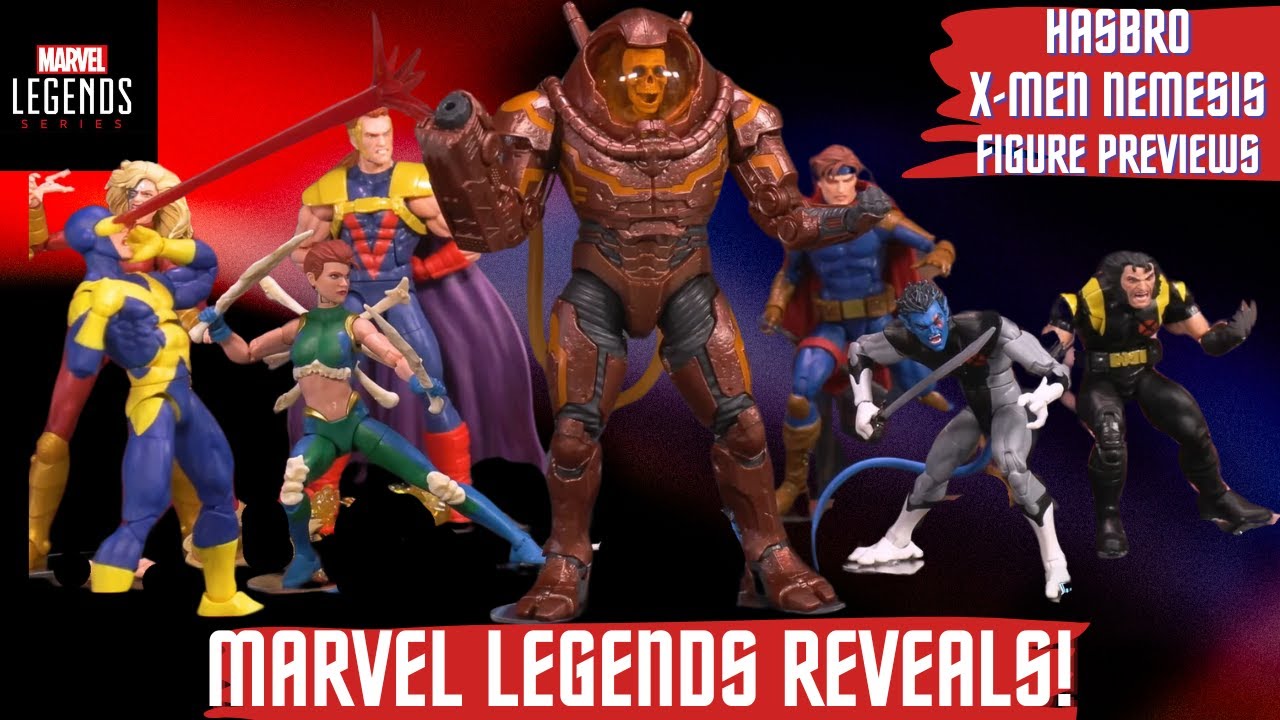 X-Men Marvel Legends Figures Unveiled! Incredible New Reveal Previews