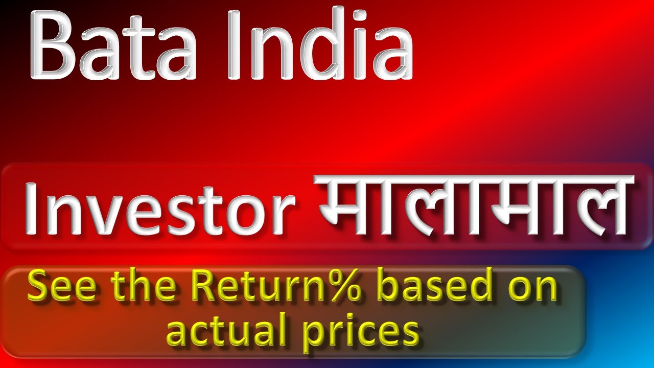 Bata India Price Analysis