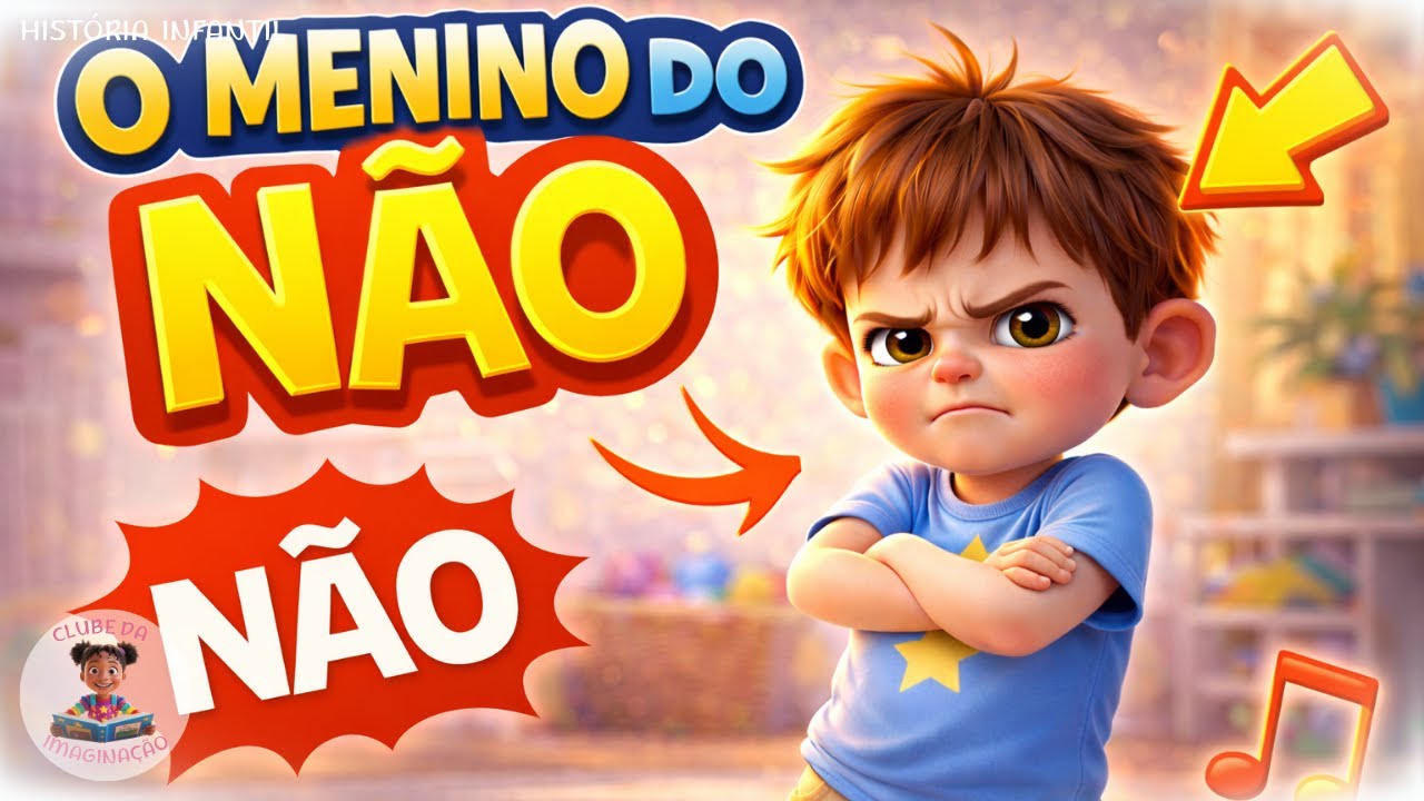 O menino do NÃO | Música Infantil | Clube da Imaginação 