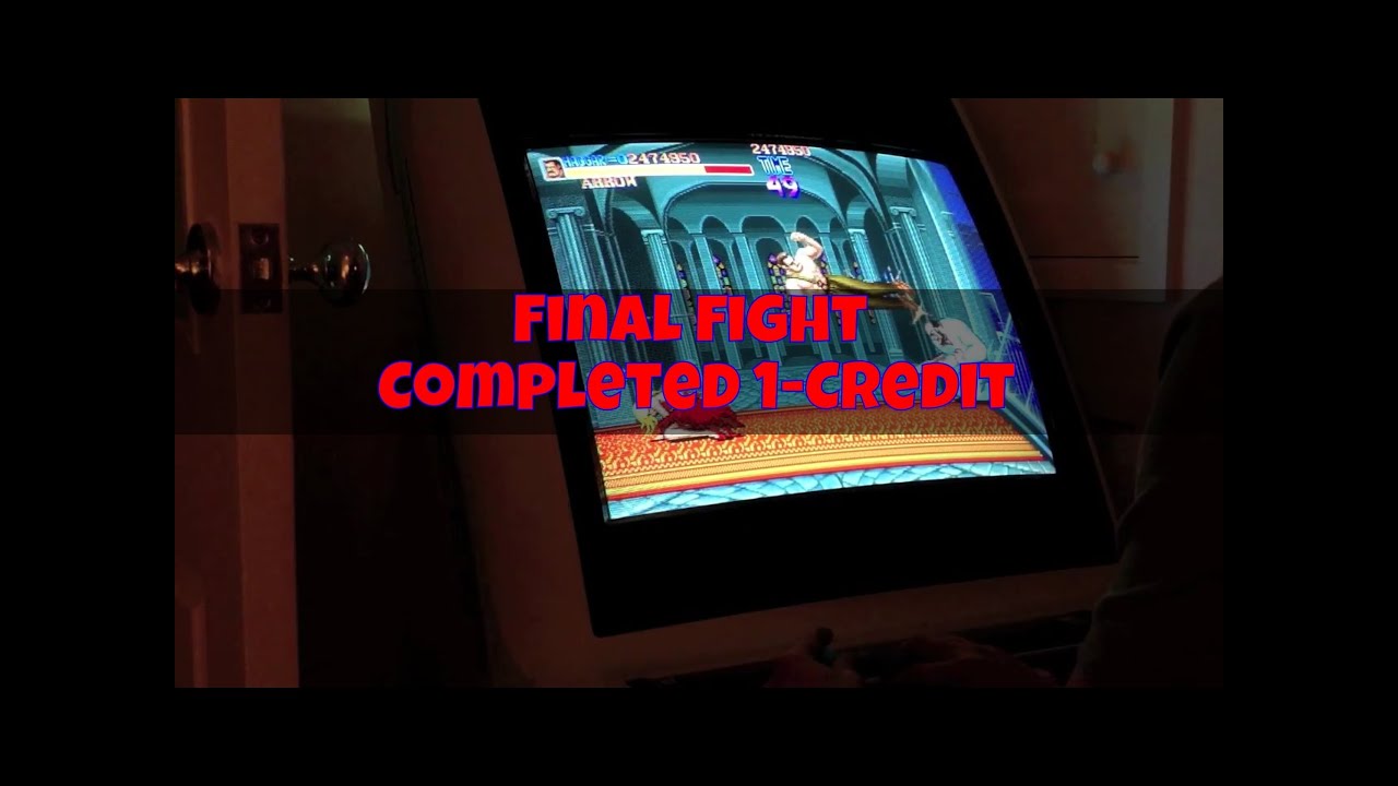 Final Fight (Arcade) ファイナルファイト - Completed 1-Credit (Haggar) - 1cc