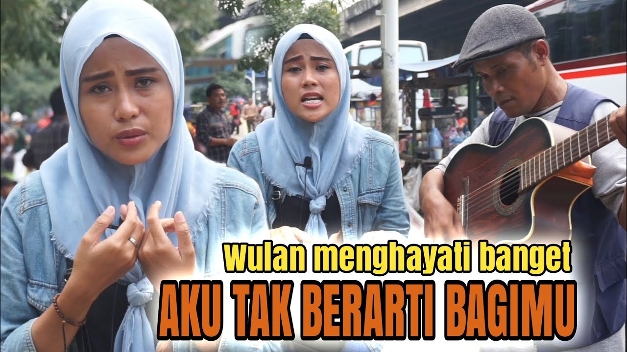 Aku tak berarti bagimu..!!!Wulan menghayati banget lagu viral tik tok