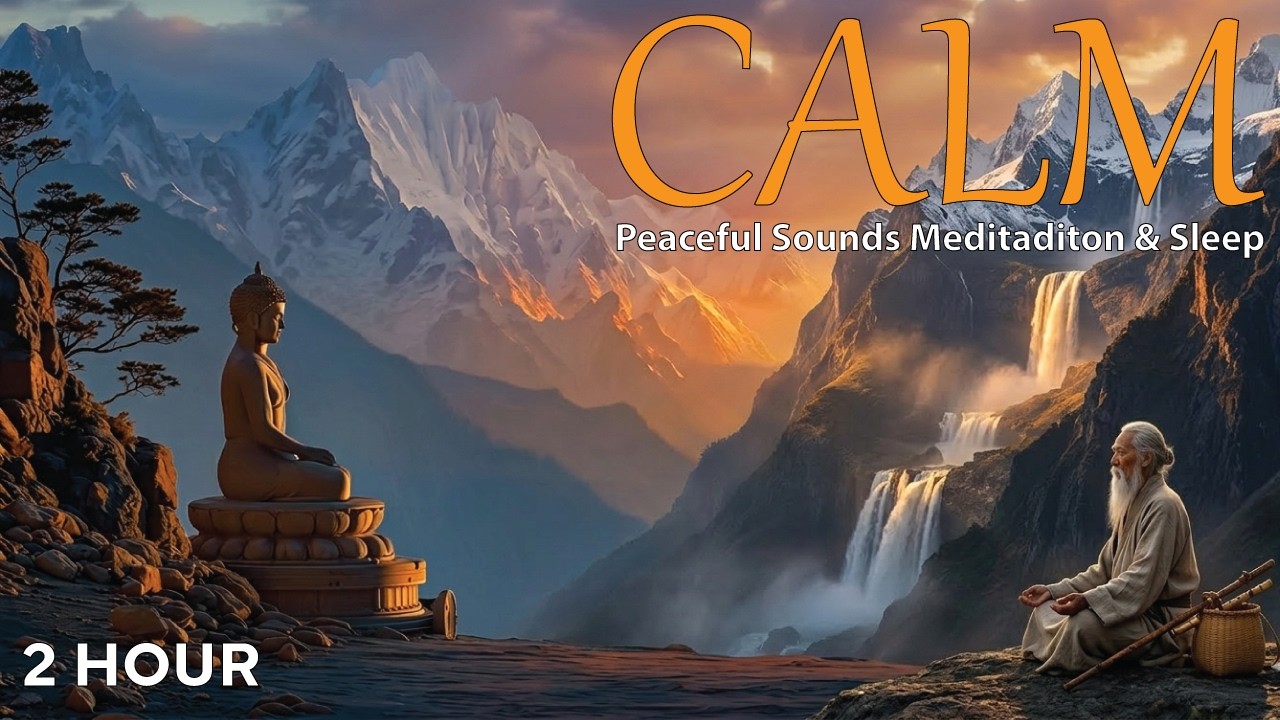 Peaceful Chinese Bamboo & Tibetan Flute Music | Sleep & Meditation