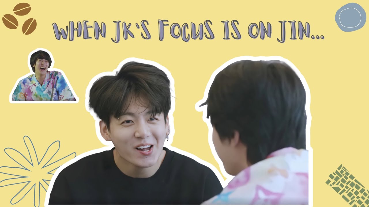 [JinKook] When Jung Kook's Focus Is On Jin