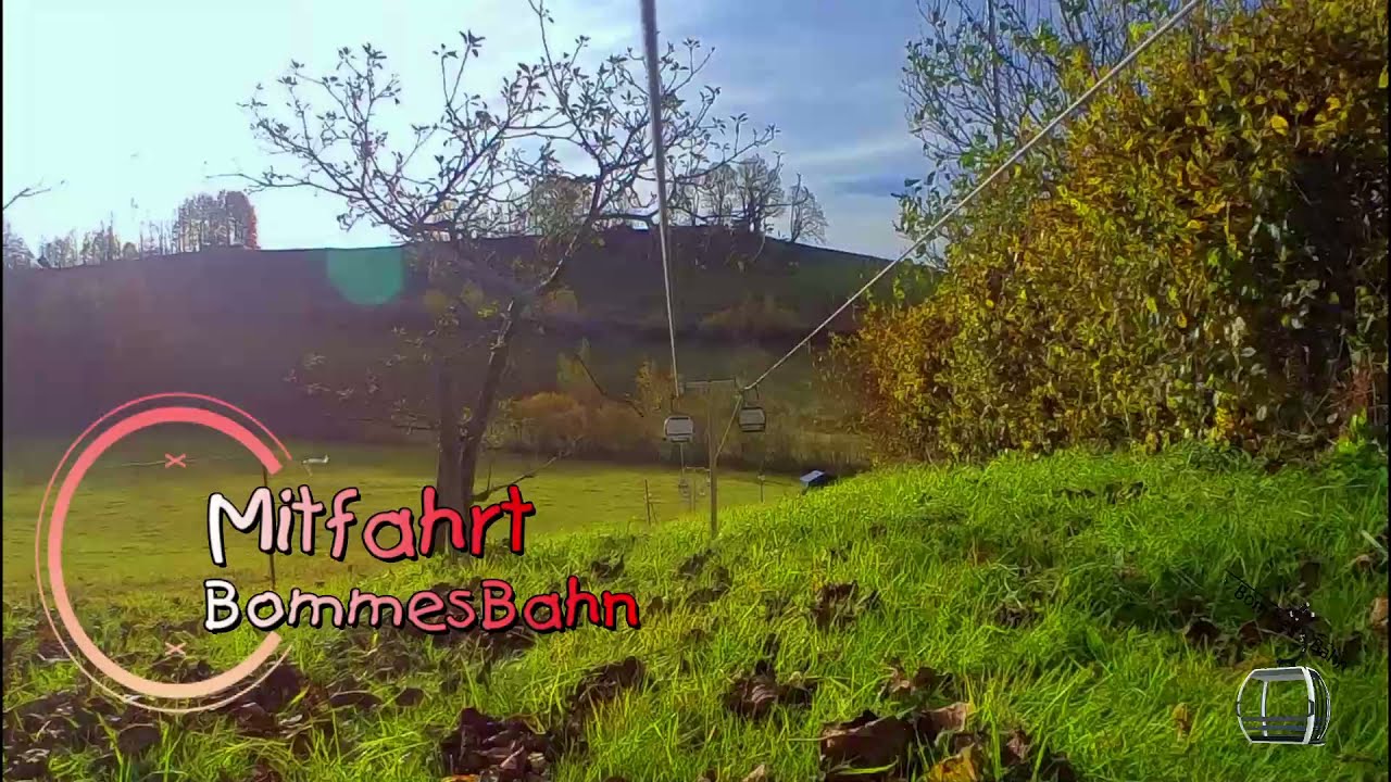 Modellseilbahn Mitfahrt
