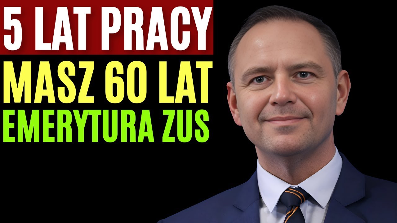 Masz 60 lat i tylko 5 lat pracy? Sprawdź, jaką emeryturę naprawdę da Ci ZUS!