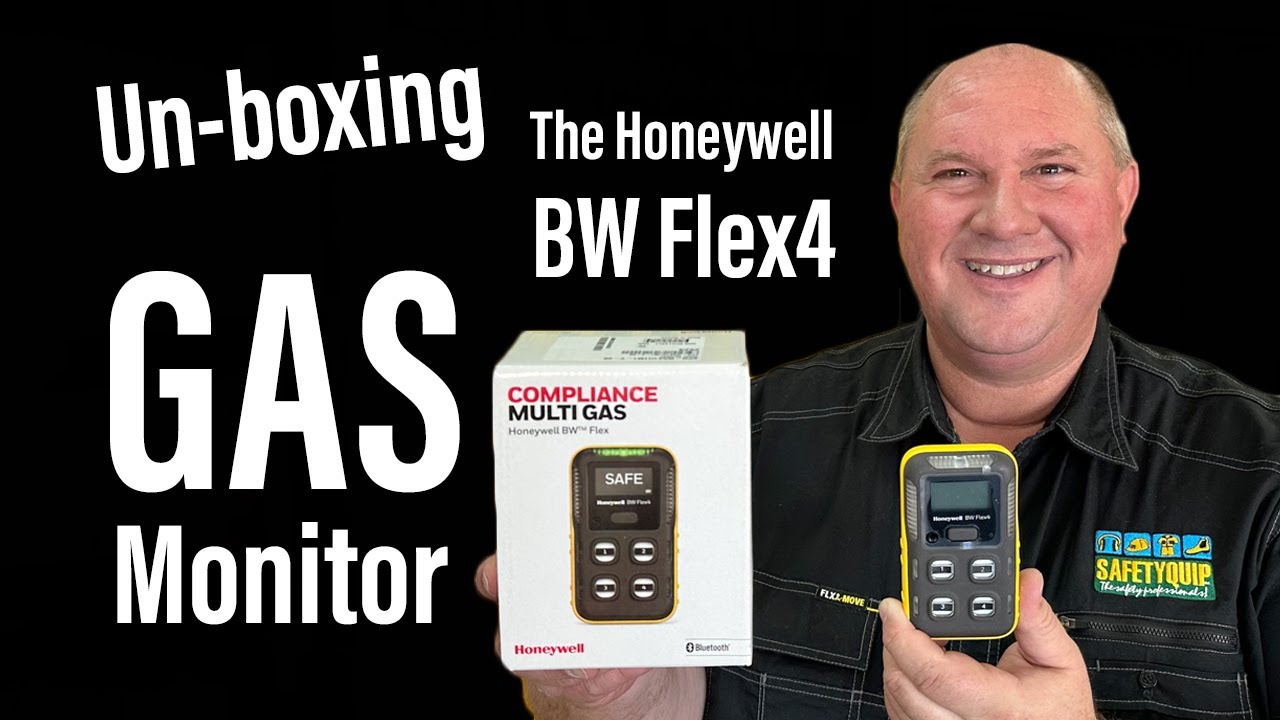 Unboxing the Honeywell BW Flex4 Confined Space Gas Monitor/Detector, SafetyQuip Australia