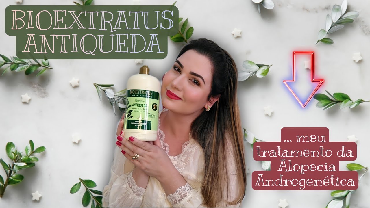 🌿 BIOEXTRATUS ANTIQUEDA JABORANDI || no meu tratamento da Alopecia Androgenética 🌿 RESENHA SINCERA.