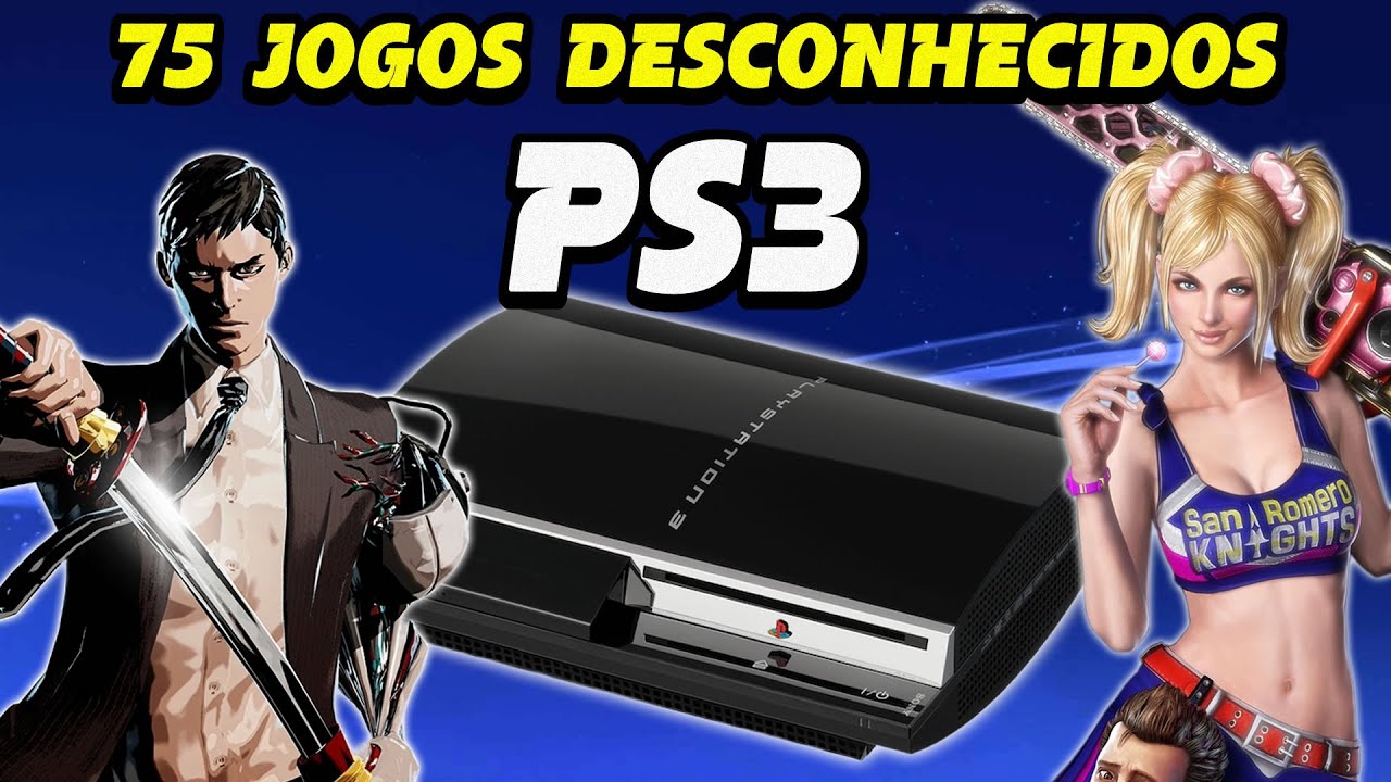 75 Melhores Jogos Desconhecidos Do Playstation 3 - Incluindo Jogos Da PSN - PS3