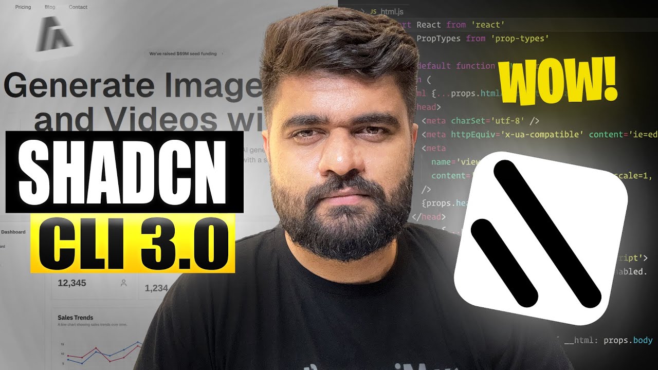 This Shadcn Update Will Blow Your Mind! | Introducing CLI 3.0 | Manu Arora
