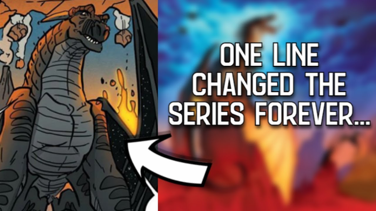 ONE LINE That Changed Everything... (Wings of Fire)