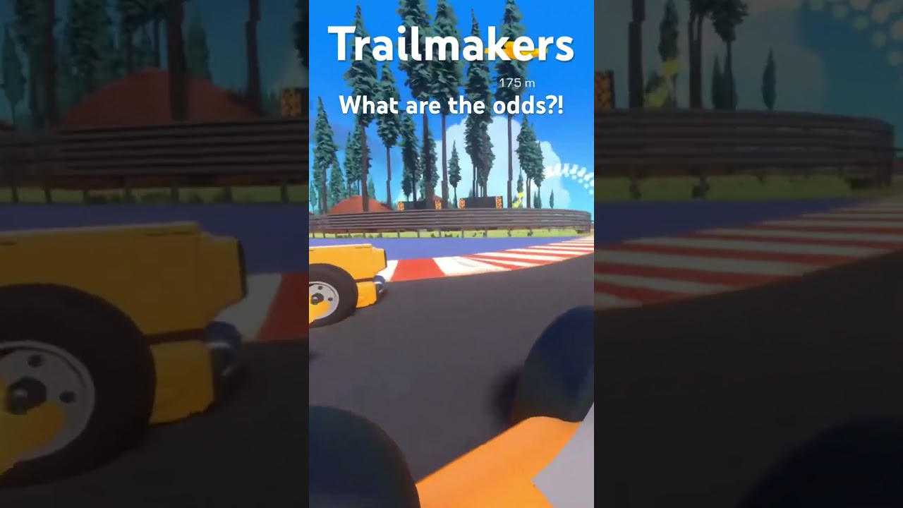 Trailmakers - an insane stunt in the middle of the race!