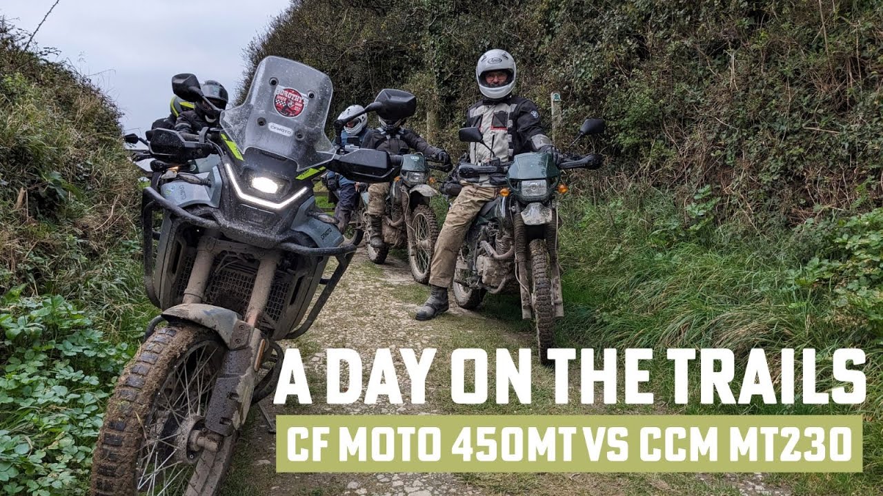День на трассе &mdash; CF Moto 450MT с CCM MT230s