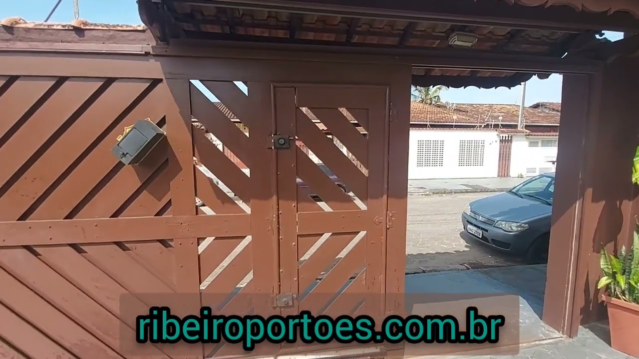 Port&atilde;o pesado e r&aacute;pido