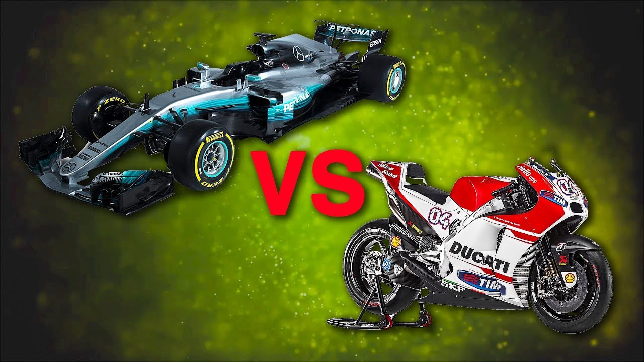 VA PIU' FORTE UN'AUTO O UNA MOTO? - AUTO VS MOTO GP -NASKA