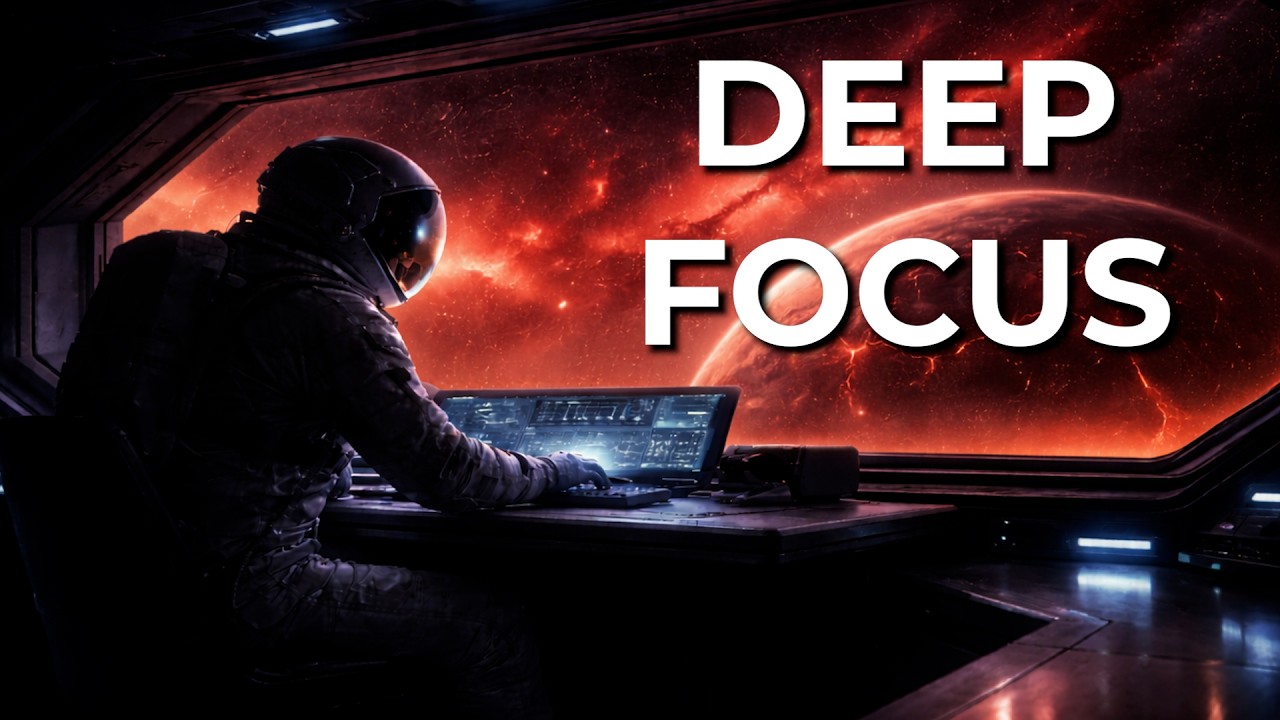 Dark Focus Music — Deep Work in Silence (1 Hour)