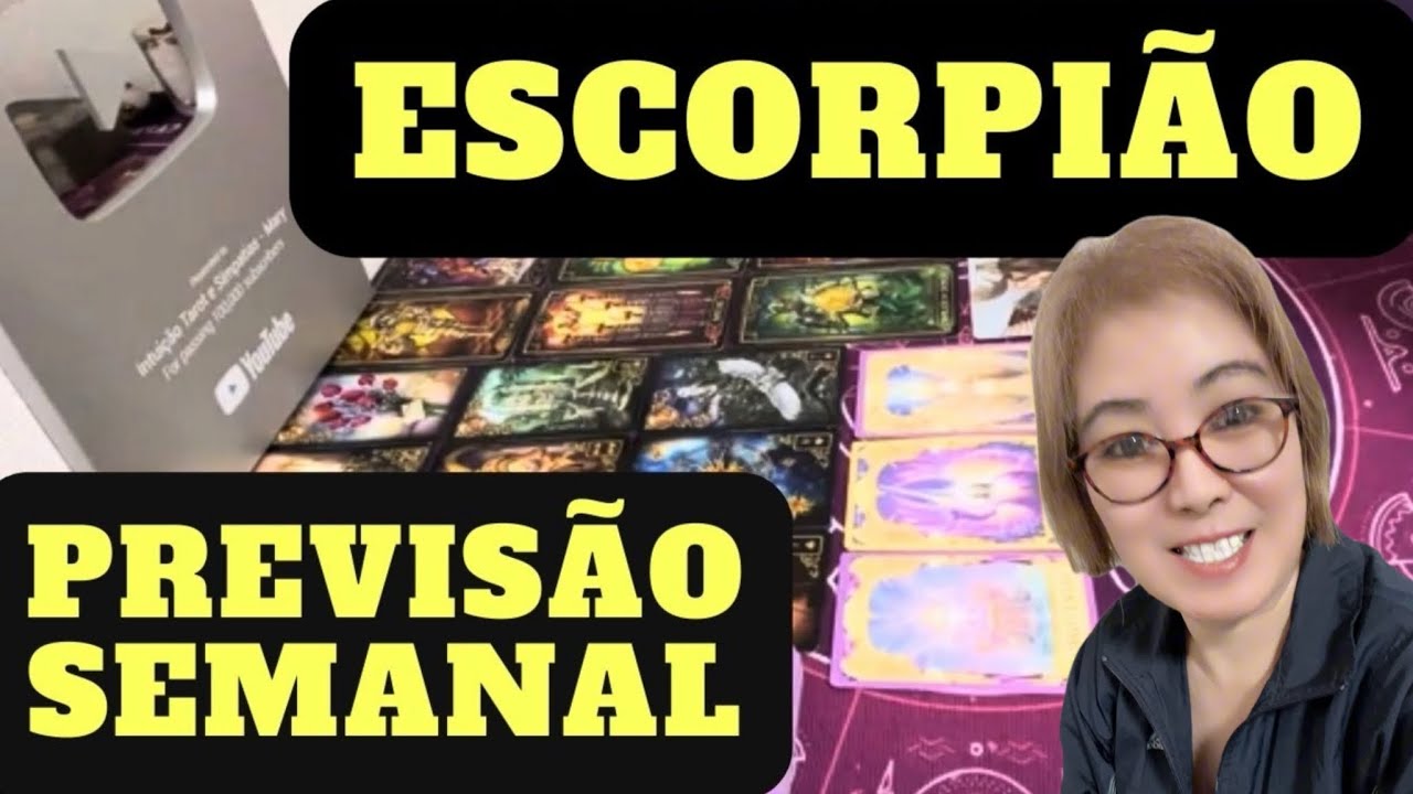 ♏️  ESCORPIÃO VAI ACONTECER DENTRO DA SUA SEMANA!!! 🥂🍾🎊🎀🙏🙌❤️💰
