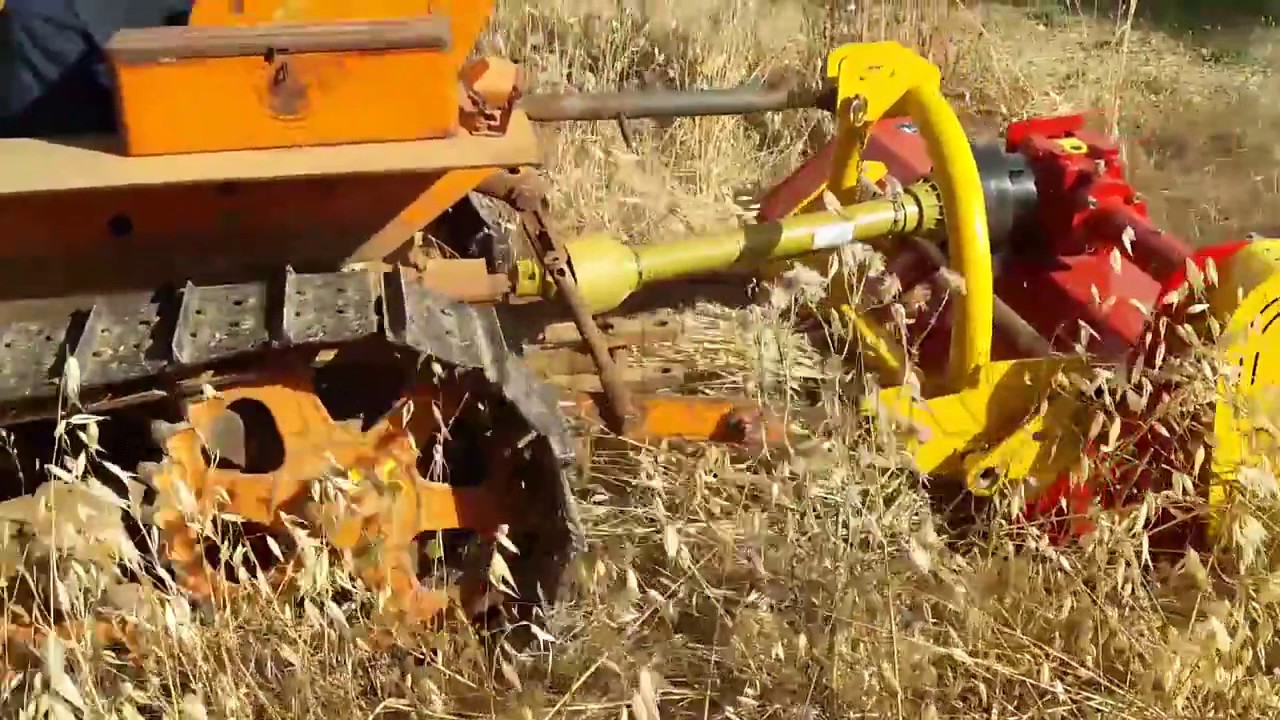 Anschluss und Betrieb des Mulchers für Traktor mittelleichte Baureihe GeoTech Pro KFM 150M