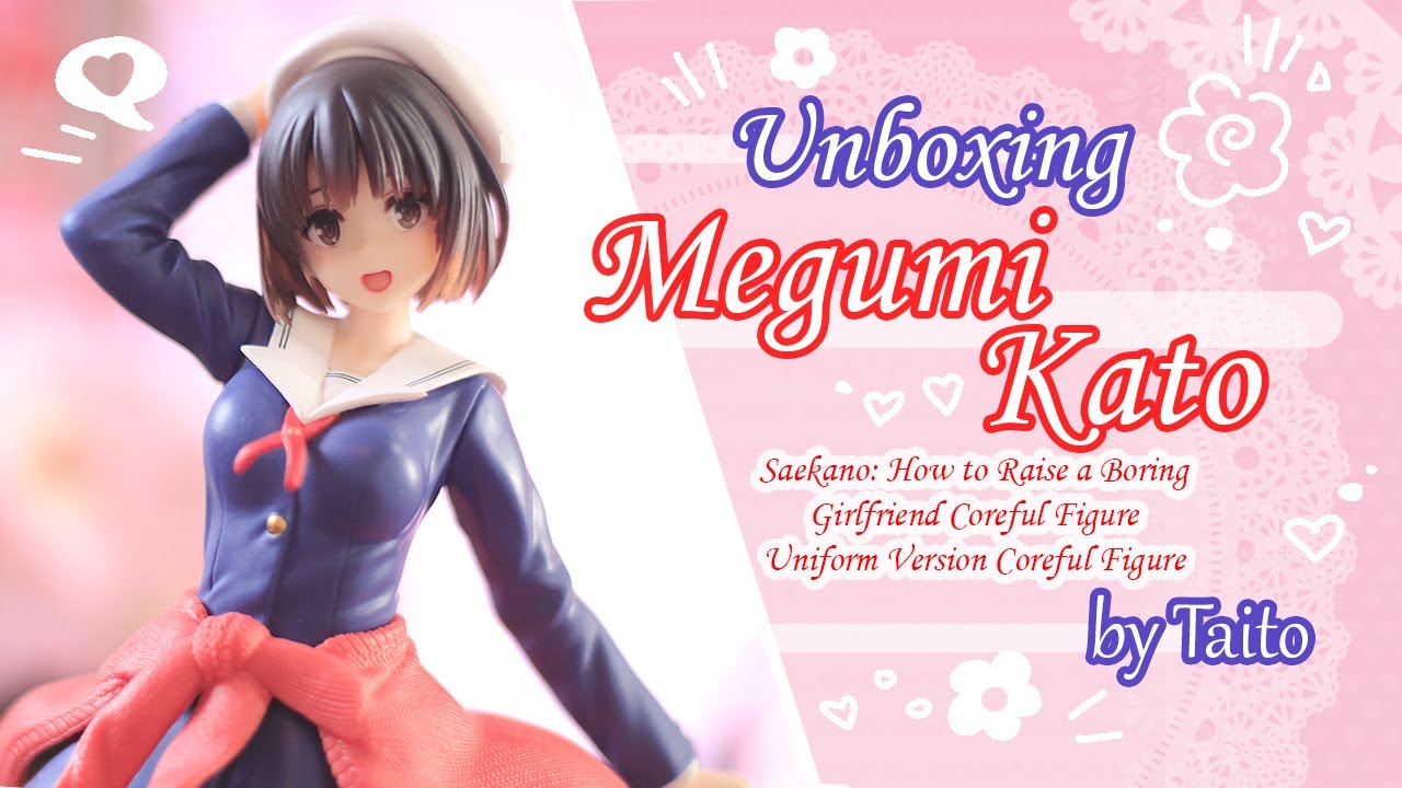 Megumi Kato Coreful Figure Unboxing