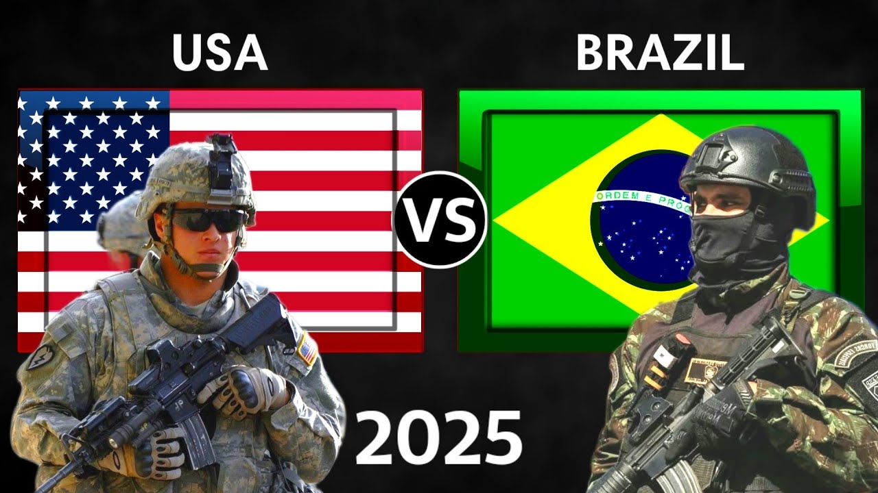 United States vs Brazil Military Power Comparison 2025