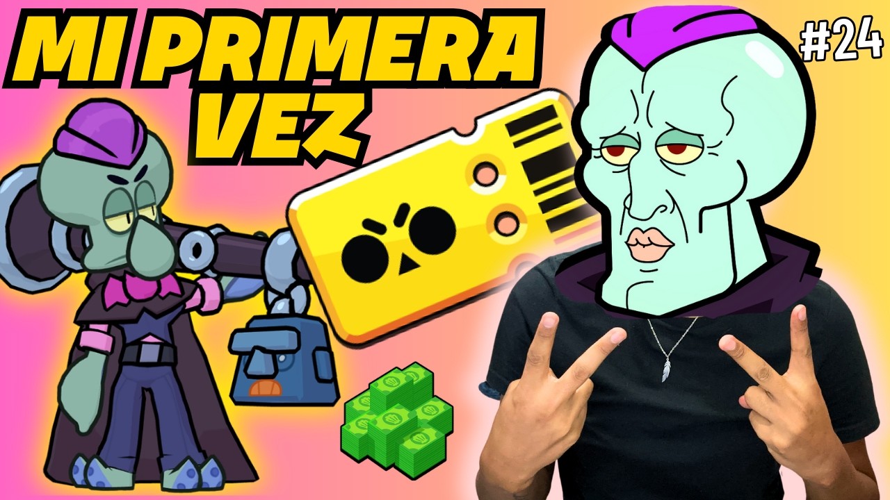 COMPRE EL PASE DE BATALLA DE #SpongeBob #BrawlStars | @xRICHIE95x