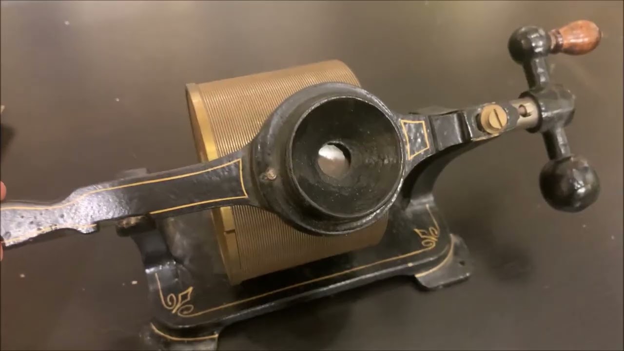 Edison Parlor Tinfoil Phonograph Recording Series