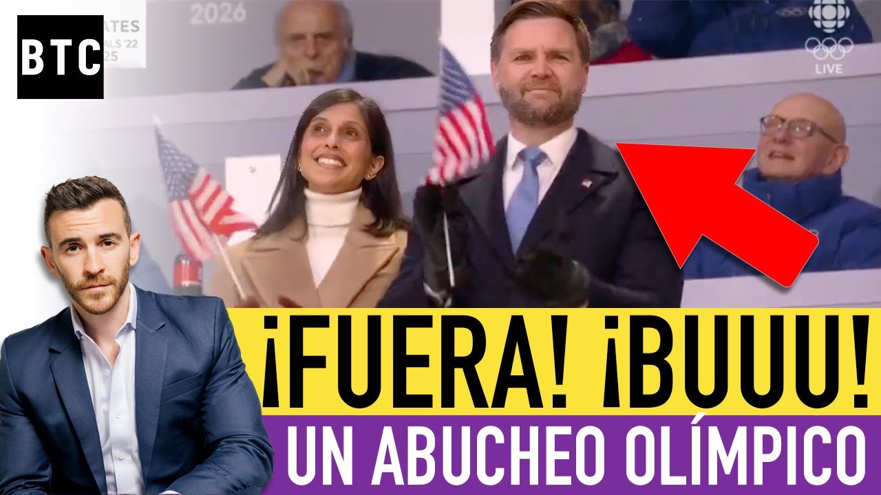 &iexcl;FUERA! &iexcl;BUUU!&rdquo; Abucheo Ol&iacute;mpico destroza a J.D. Vance y esposa
