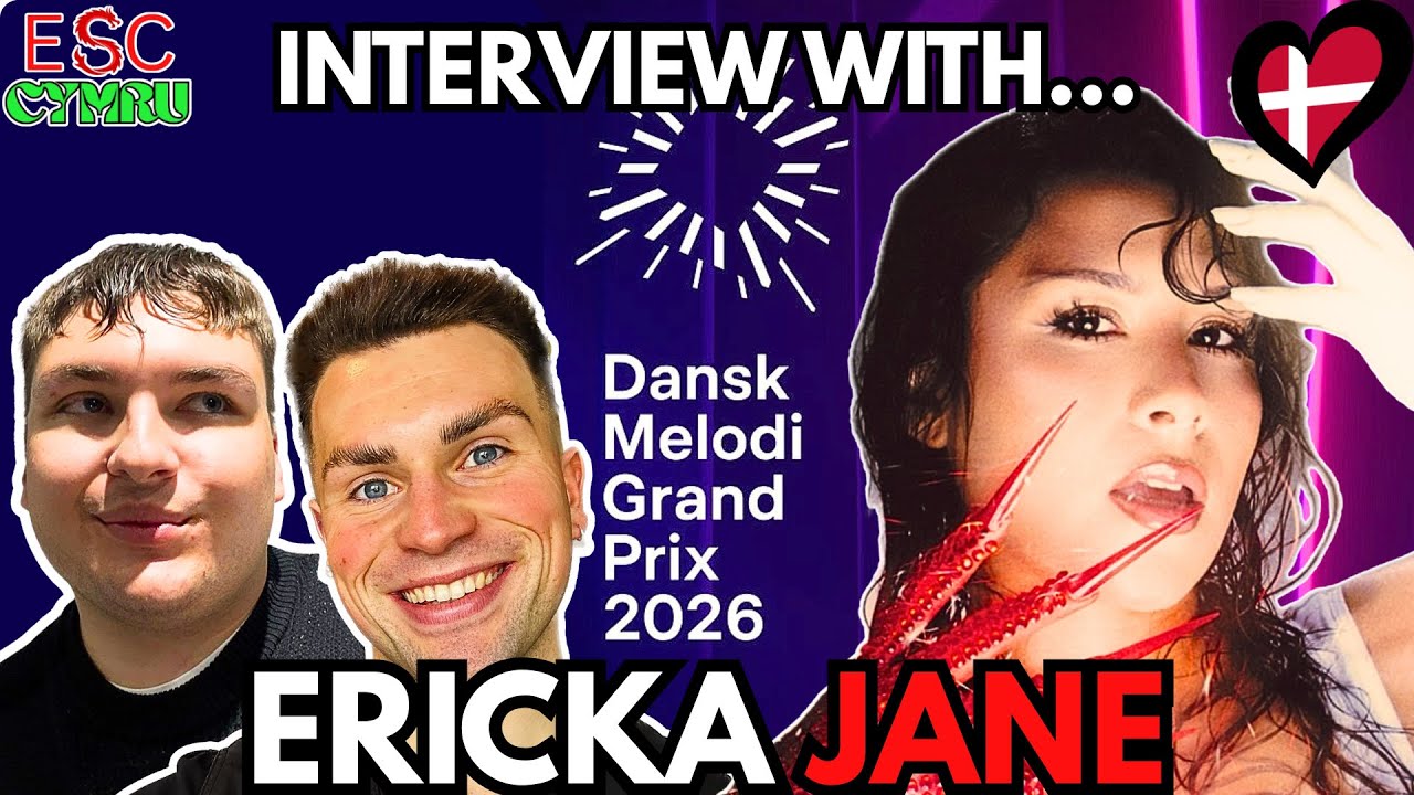INTERVIEW WITH ERICKA JANE - ‘DEATH OF ME’ | DANSK MELODI GRAND PRIX 2026