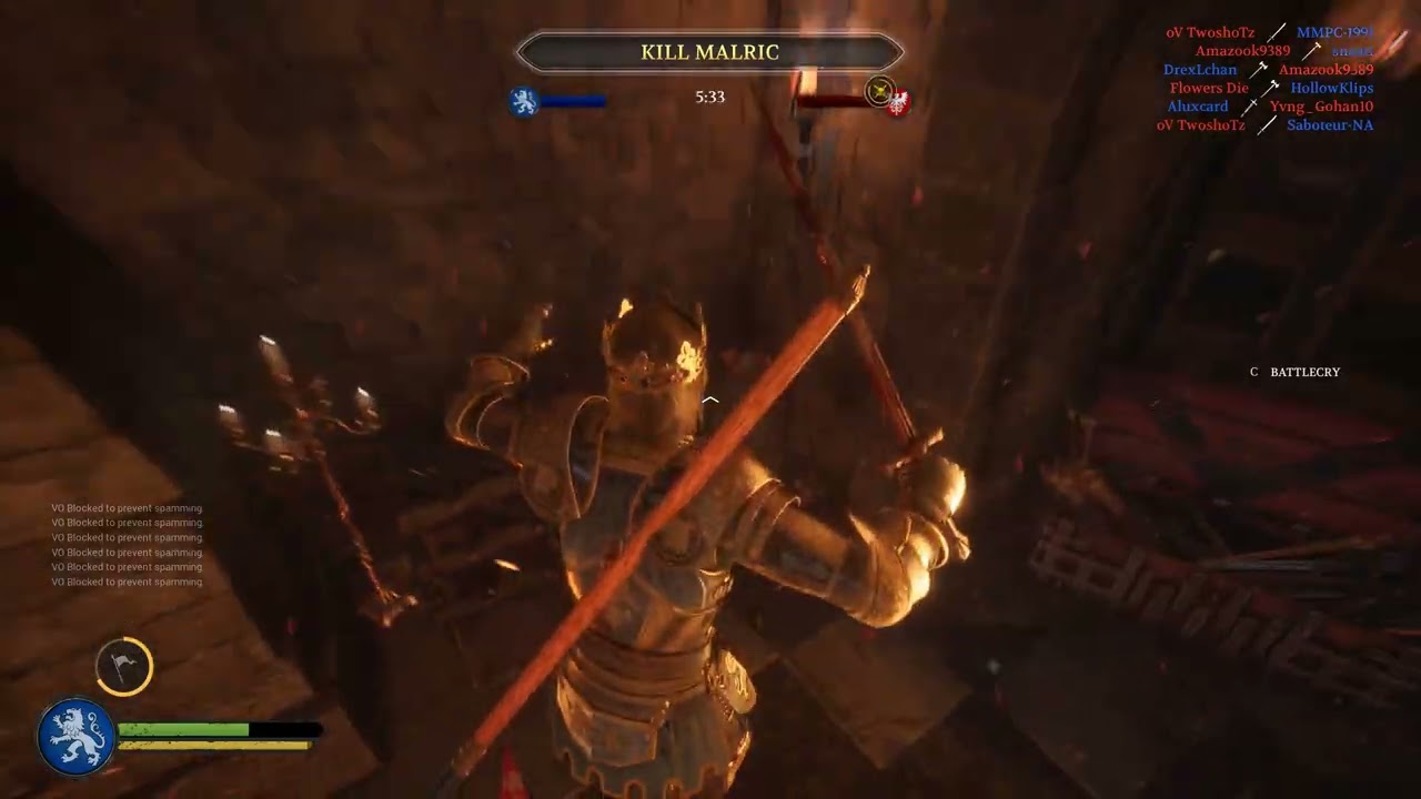 Chivalry 2 |  ARGON II VS MALRIC EPIC 1V1 AT THE END!!!!!!!!!!!