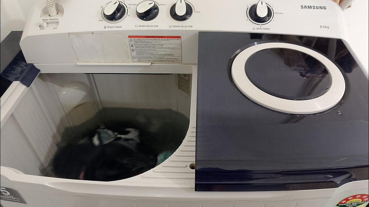 How to wash clothes in washing Machine || 8 KG SAMSUNG Washing Machine