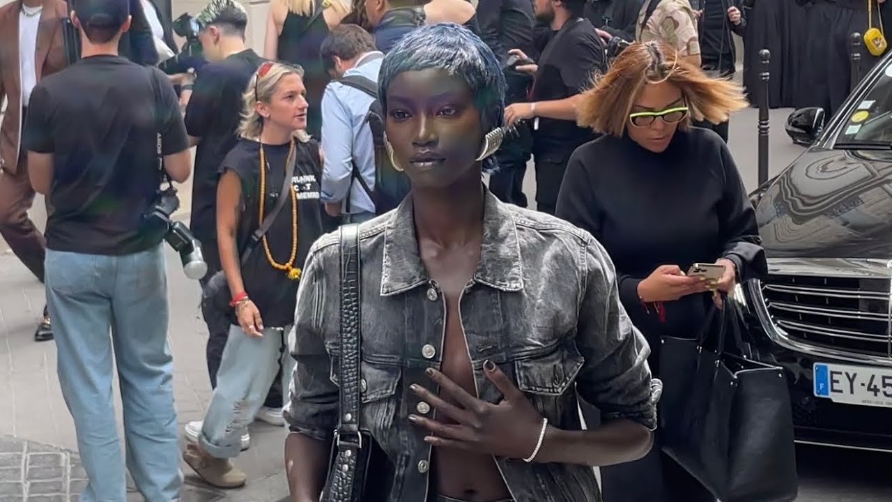 ANOK YAI AT BALENCIAGA 51ST COUTURE COLLECTION SHOW IN PARIS