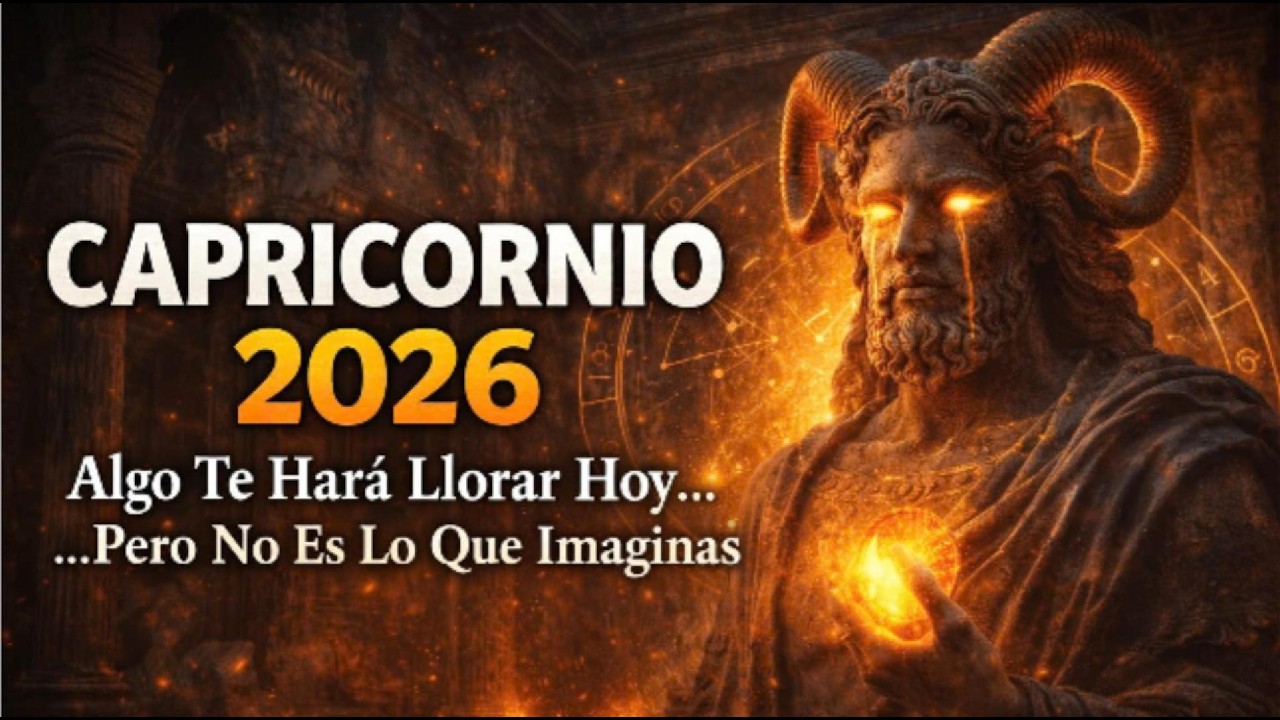 CAPRICORNIO ♑ — Algo Te Hará Llorar Hoy, Pero No Es Lo Que Imaginabas 7 de Febrero 2026