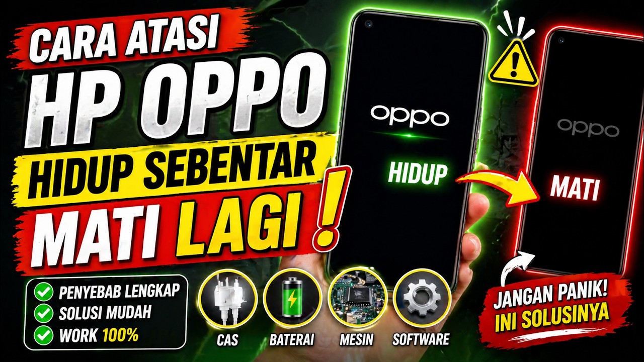 CARA ATASI HP OPPO HIDUP SEBENTAR MATI LAGI,#service #tutorial #duniaoprek #viral #smartphone #viral