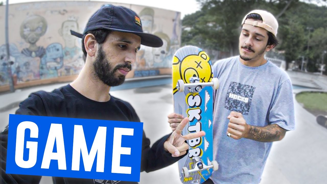 REVIEW + GAME OF SKATE COM O SKATE MONTADO SKTBR | CBGANG