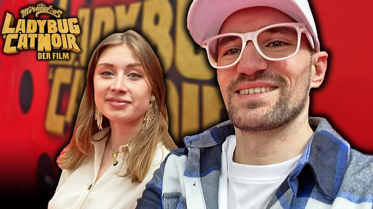 Hawk Moth Sprecher getroffen?! 🤯 Broady auf der KINO PREMIERE vom MIRACULOUS FILM in Berlin