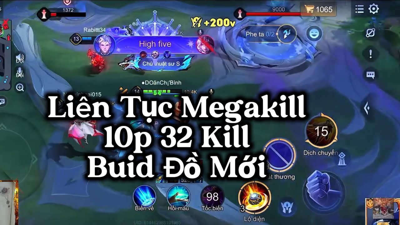 Top Elsu Vẩy 10p 32 Kill Hốc Mạng Chỉ Bằng Viễn Trình Kích 5 Viên 5 Thằng lụm Megakill liên tục