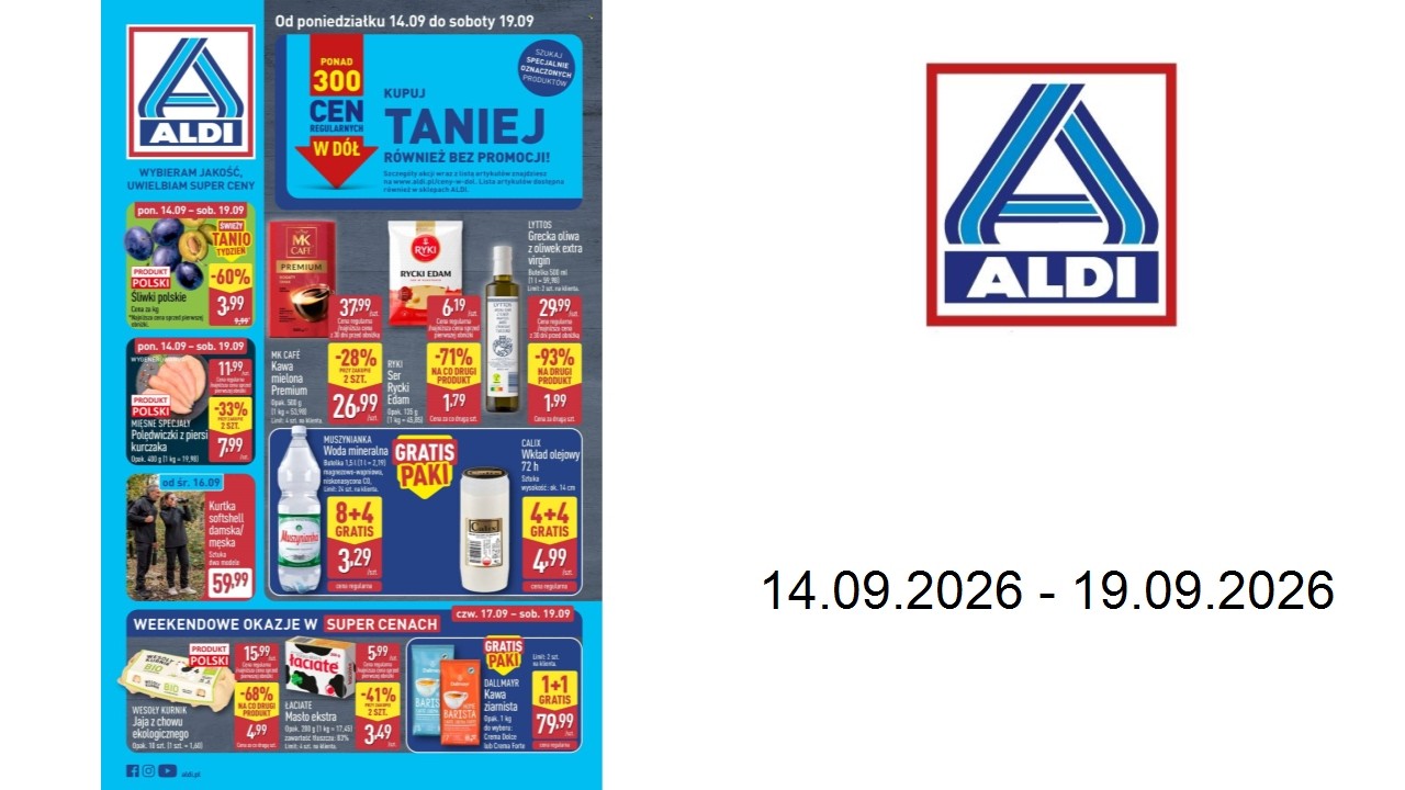 Gazetka ALDI - Pełna oferta - 14.09.2026 - 19.09.2026