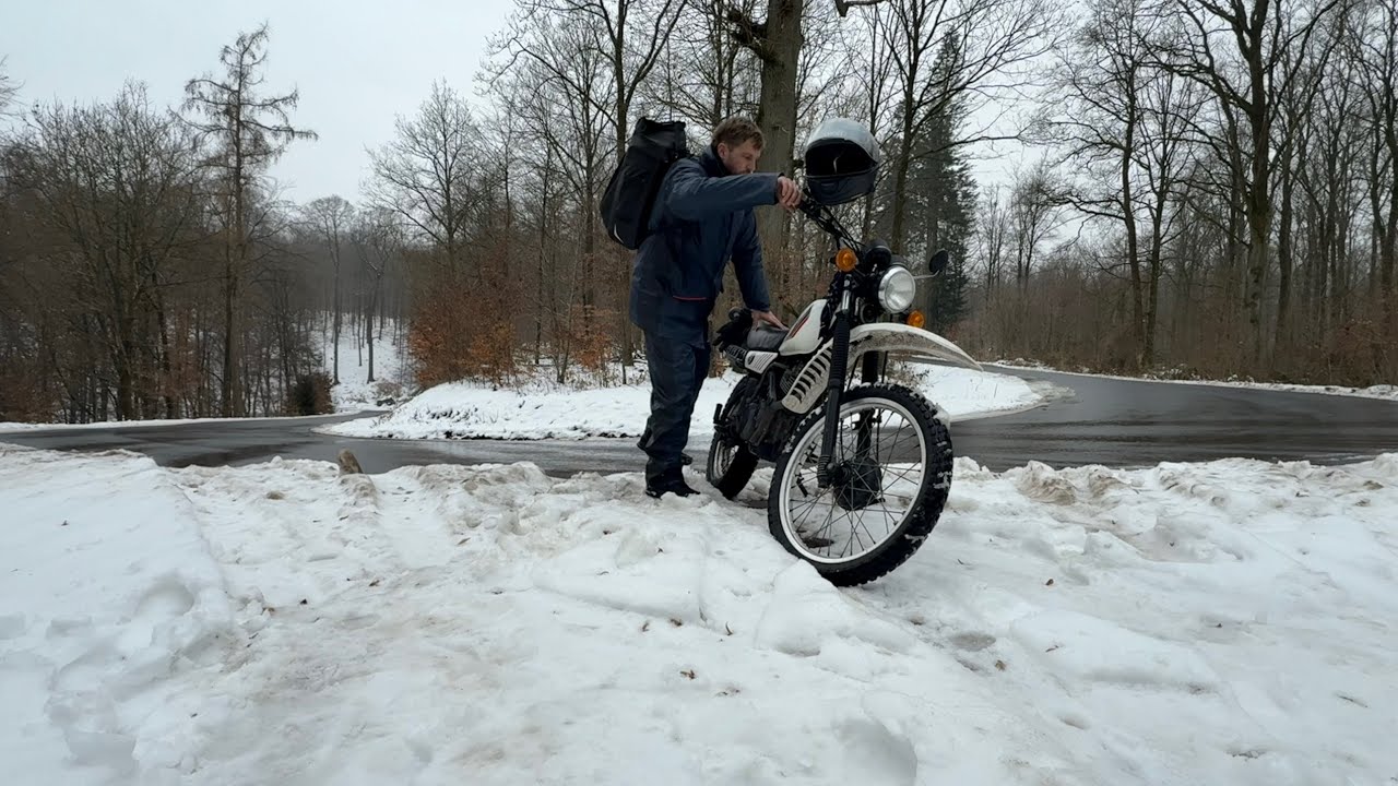 🇩🇪Ihr habt mich mit der Yamaha XT250 Bj. 1981 nach Hameln geschickt | Heute nochmal los💥 #xt250 