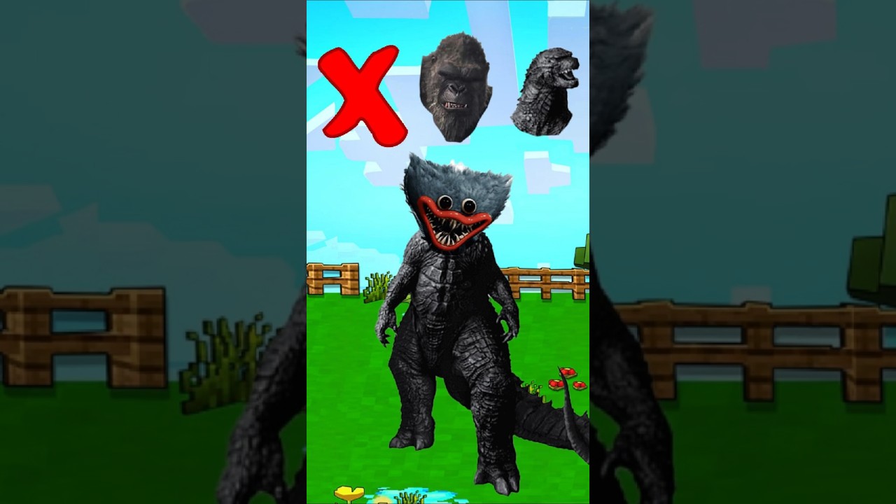 The touching story of Godzilla and King Kong vs Poppy Playtime Toy 2 