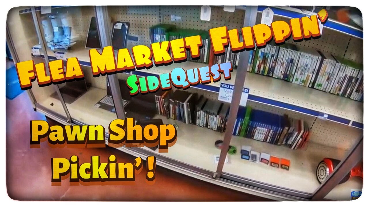 Flea Market Flippin - Pawn Shop Scores! - Live Video Game Hunting @retrorick