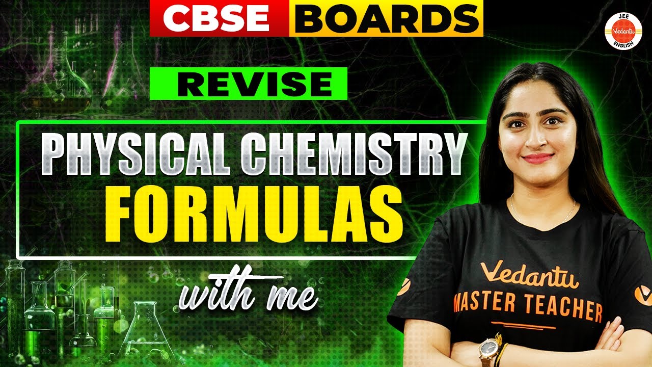 Physical Chemistry Formula Revision | CBSE Boards | Diksha ma`am