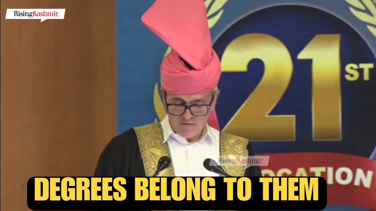 Omar Abdullah&rsquo;s Emotional Speech: 