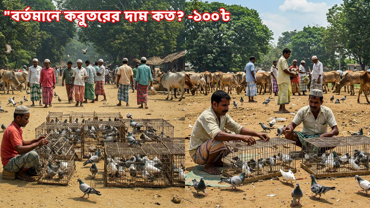সারুলিয়া কবুতর হাট || today kobutor hat 2025 || pigeon market bd || Saroliya kobutor hat