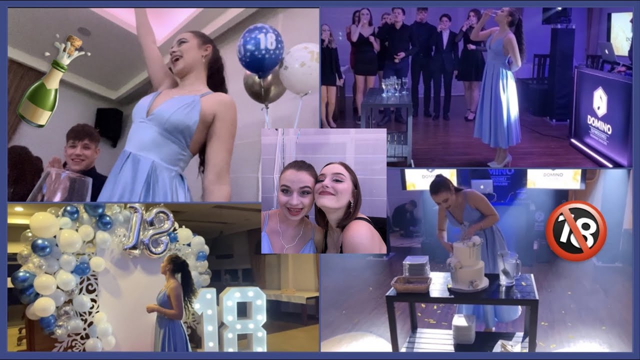 MOJE 18 URODZINY 🥳😈//Vlog z imprezy//🎉