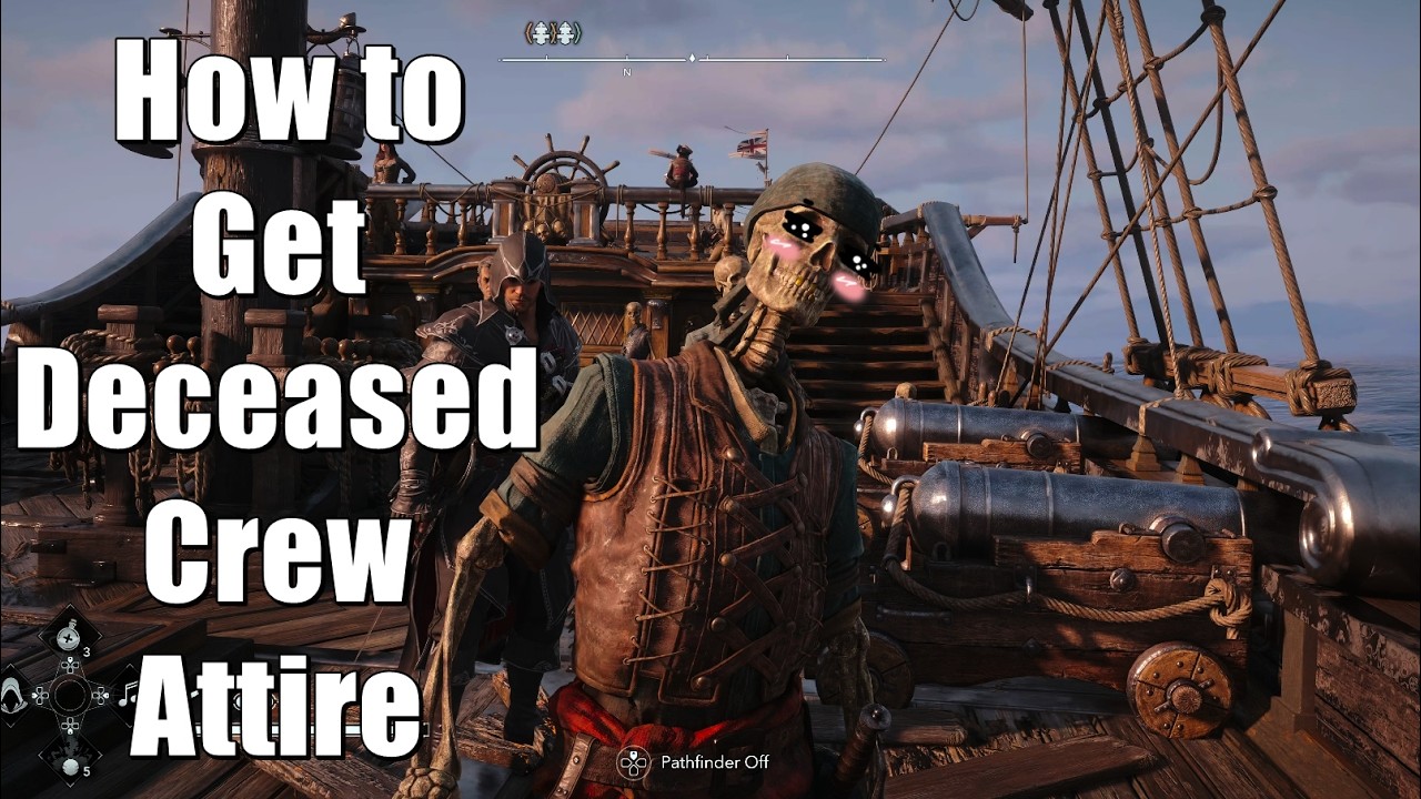Assassin's Creed Black Flag Resynced | Как получить наряд &laquo;Погибший экипаж&raquo; (корабельное украшение)
