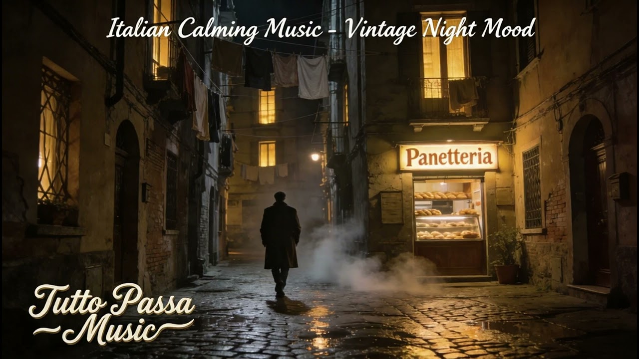 2 Hours of Vintage Italian Jazz | A Quiet Stroll Through Ancient Alleys