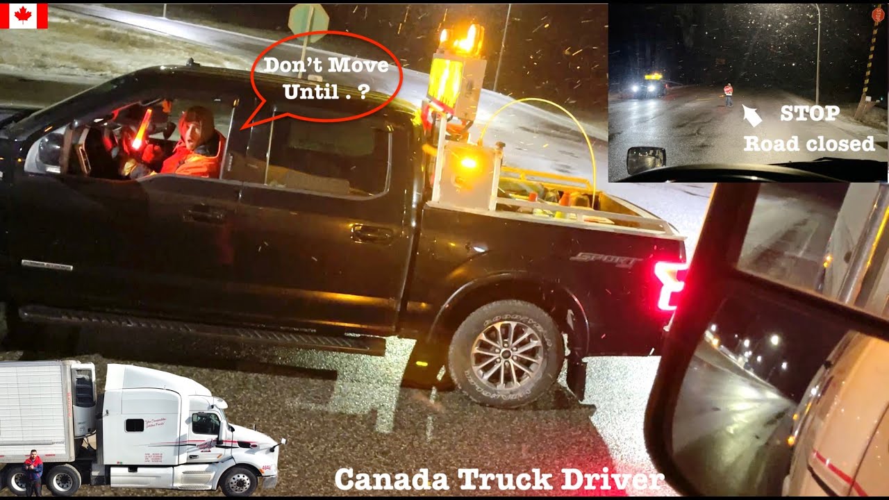 Stopped All TRUCK TRAFFIC Due To Crossing OVERSIZE LOAD In MOUNTAINS | Trucking Vlog